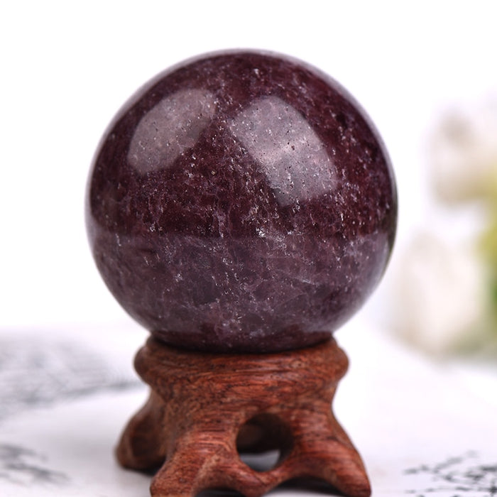 1PC Natural Amethyst Ball, Polished Globefor Home Decoration