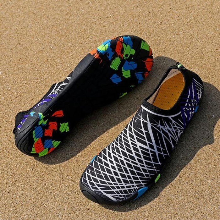 Men-Women Women  Aqua Shoes, Breathable Beach Shoes