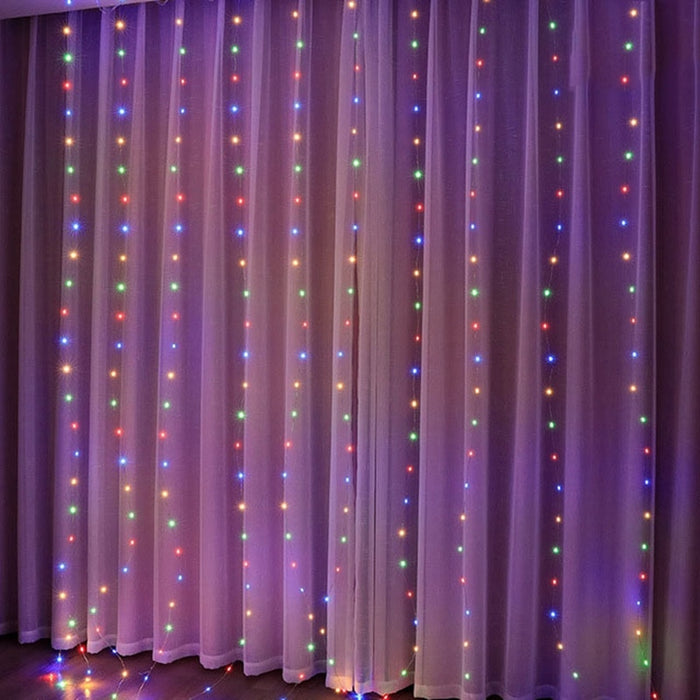 LED USB Garland Curtain Lights, FREE SHIPPING
