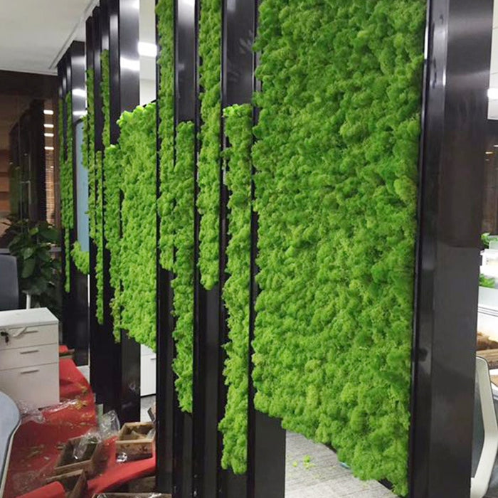 High quality artificial green plant, immortal fake flower, Moss grass decorative wall