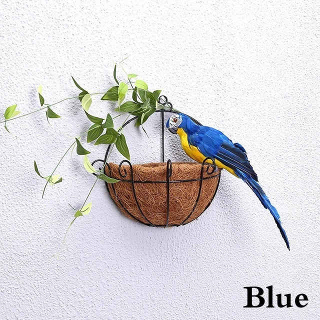 25/35cm Handmade Simulation Parrot for Home Decoration