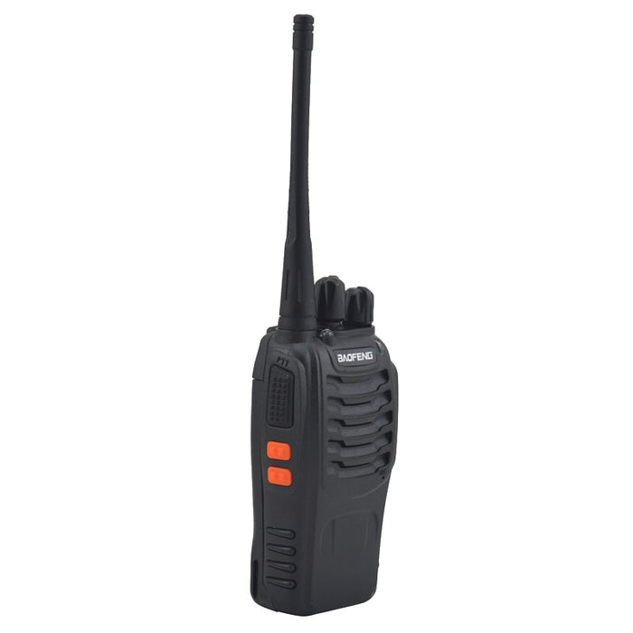Walkie talkie 888s UHF 400-470MHz, 16Channel Portable two way radio with earpiece transceiver