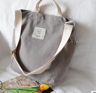 Canvas Shoulder Bag Zipper Luxury Women Bags Designer Women Messenger Bag