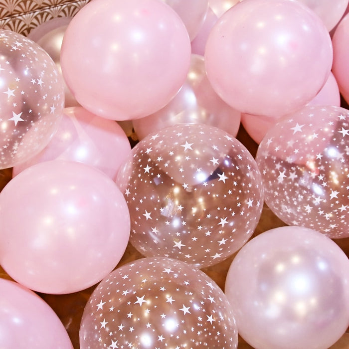 Transparent Star Balloons for Party Decorations