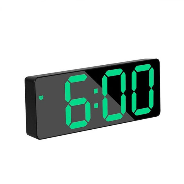 Acrylic/Mirror Alarm Clock, LED Digital Clock