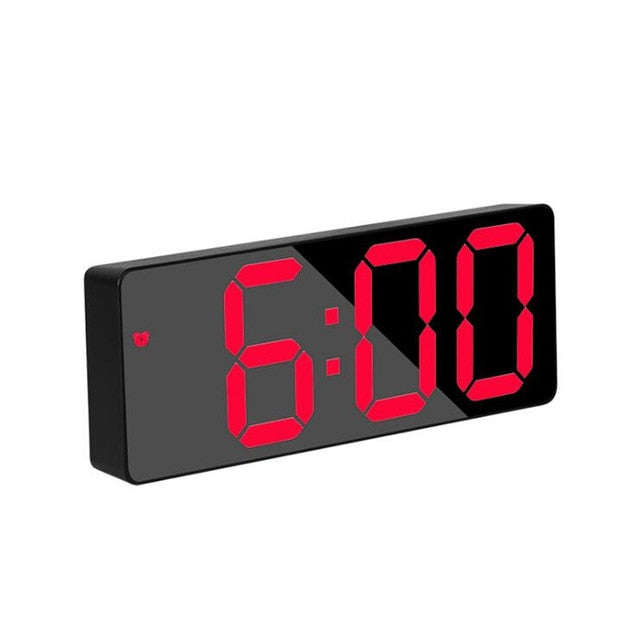 Acrylic/Mirror Alarm Clock, LED Digital Clock
