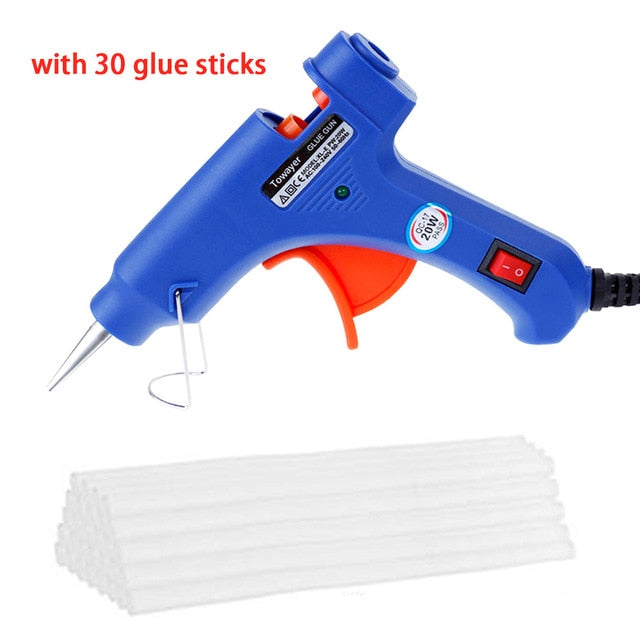 Hot Melt Glue Gun with Glue Sticks