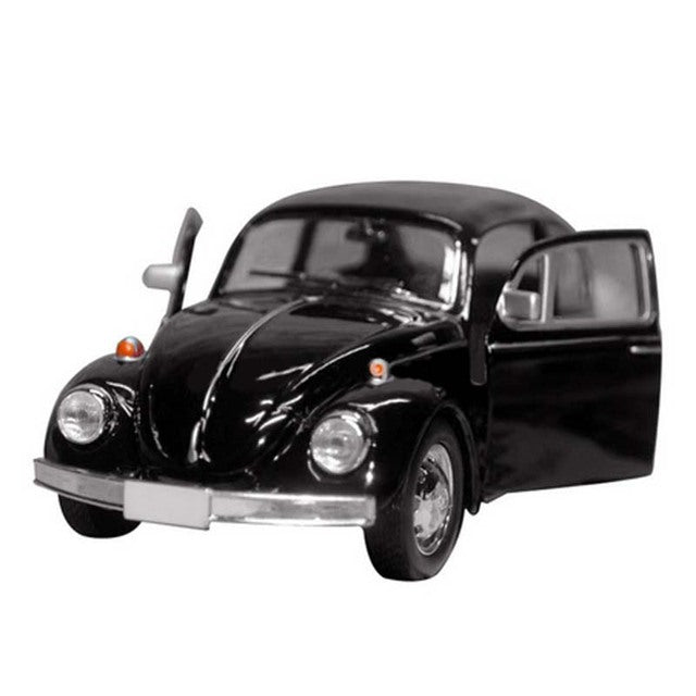 Retro Vintage Beetle Diecast, Pull Back Car Model Toy for Children