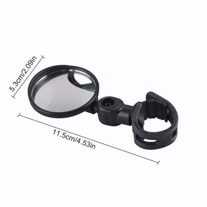 Bicycle Mirror Bicycle Accessories Handlebar Rear view Mirror  Rotate Wide-angle lens stiff and powerful  For MTB Road Bike Cycling