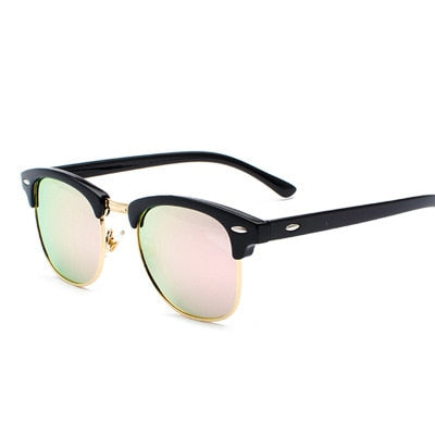 Classic Semi-Rimless Sunglasses