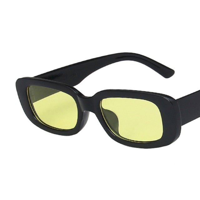 Stylish Small Rectangle Sunglasses Women Vintage Brand Designer Square Sun Glasses