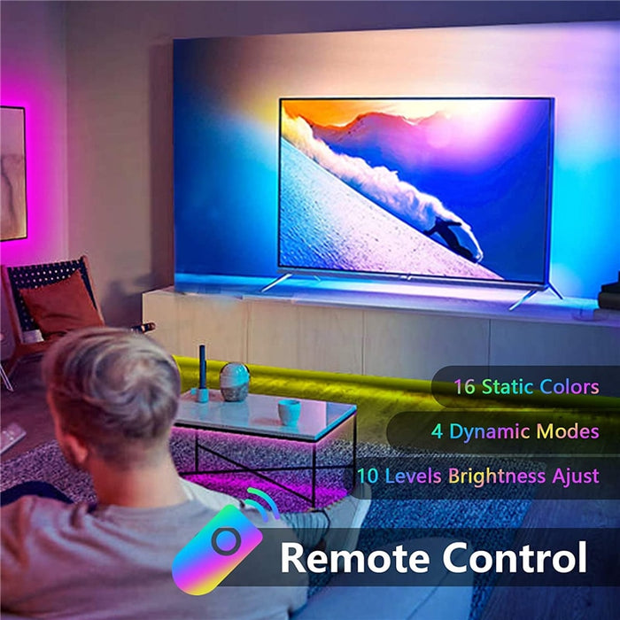 LED Strip Light Bluetooth USB Powered LED Lights Strips With Remote