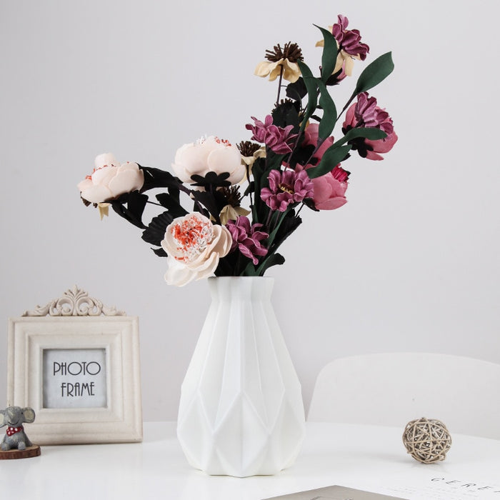 Modern Flower Vase, Nordic Style Plastic Flower Pot