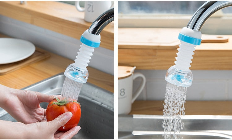 360 Degree Adjustable Faucet Extender Shower Water Tap Gadget Water Tap Extension Filter