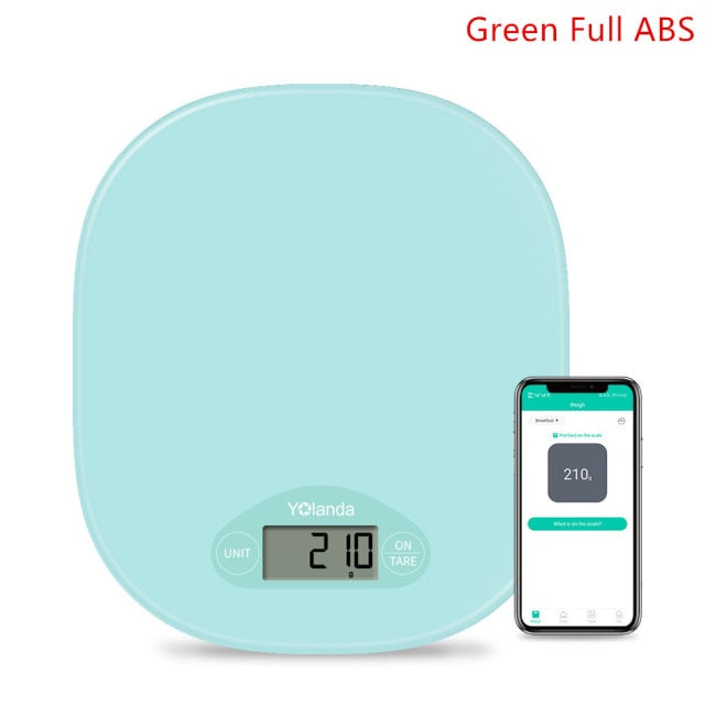 5kg Smart Kitchen Scale, Bluetooth APP Electronic Scales