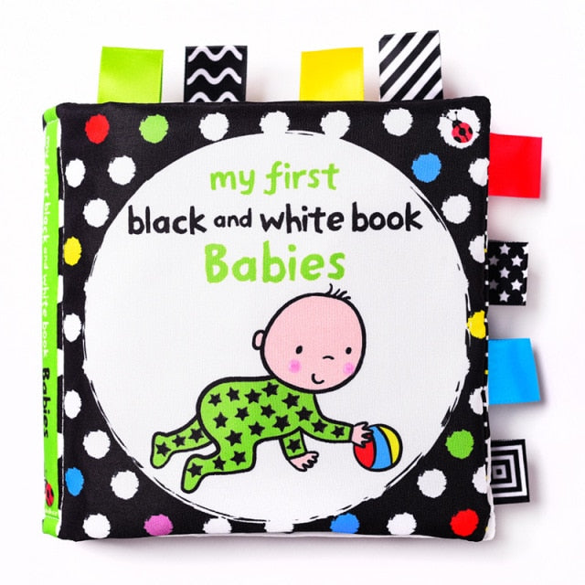 Baby Book, Soft Cloth Books, Early Learning Toy For Kids