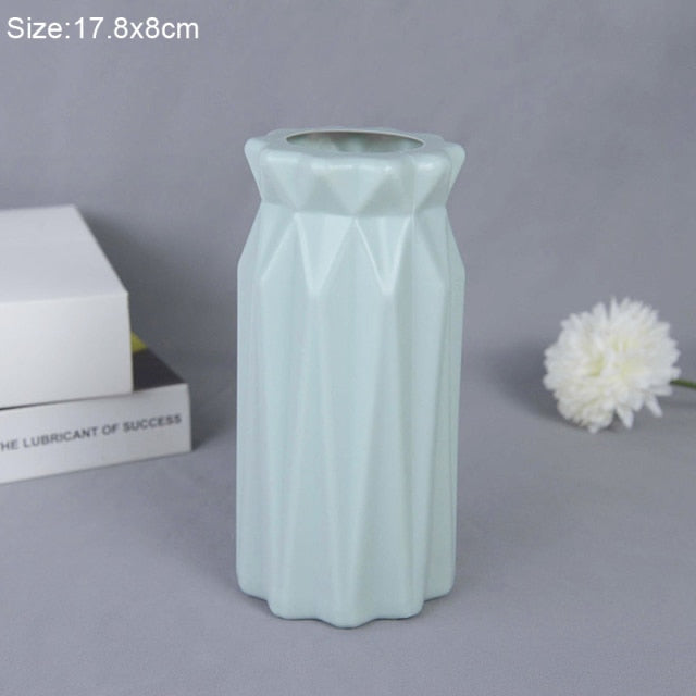 Modern Flower Vase, Nordic Style Plastic Flower Pot