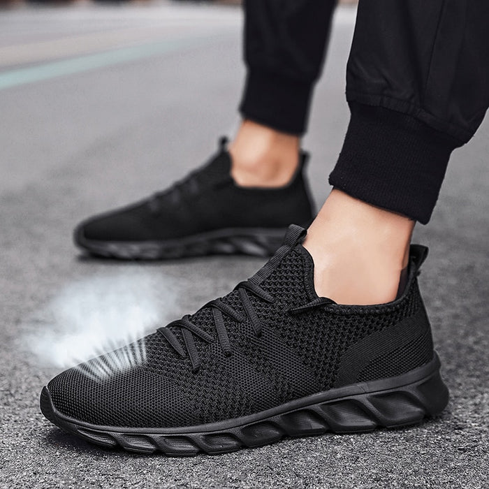 Man Running Shoes, Comfortable Breathable Men's Sneaker, Antiskid and Wear-resistant Jogging  Shoes