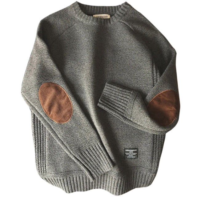 New Men Pullover Sweater in Wool