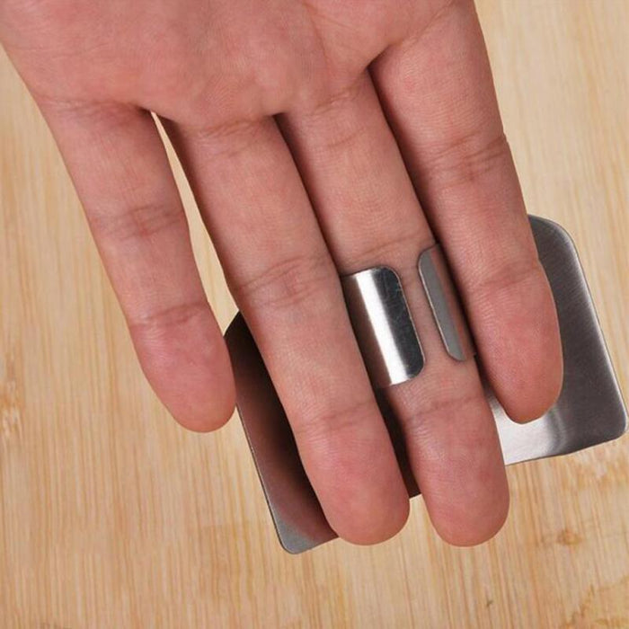 Stainless Steel Finger Guard, Finger Hand Protector, Knife Protection