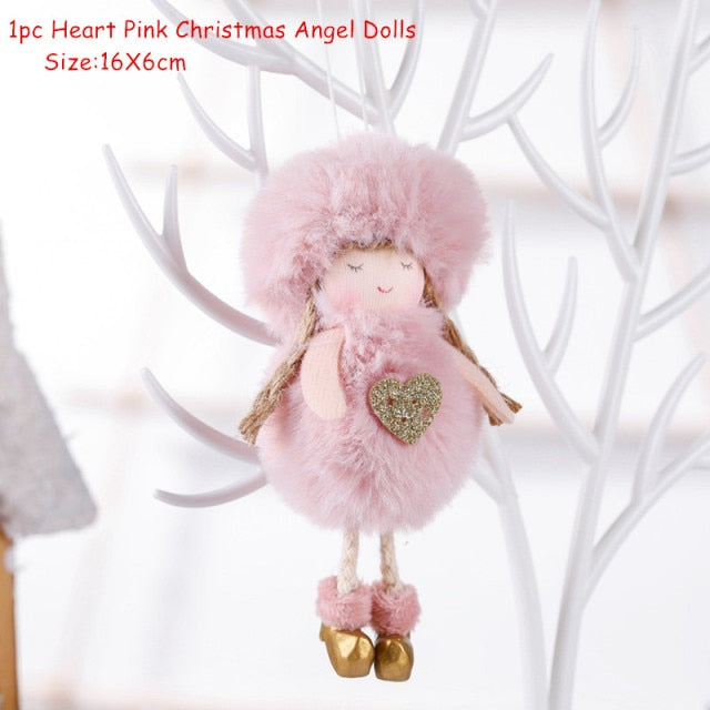 Christmas/New Year Gift, Cute Christmas Angel Doll, Xmas Tree Ornament