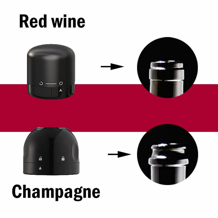 1/3pcs Vacuum Red Wine Bottle Cap Stopper