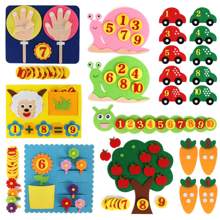 Montessori Teaching Toys To Learn Hands-on Math Toy