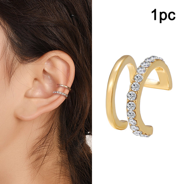 Non-Piercing Clips Earrings for Women