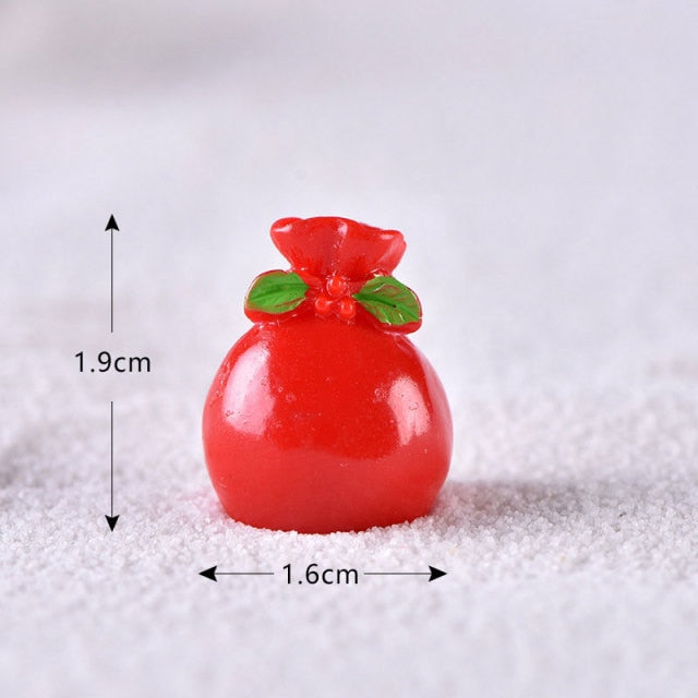 Christmas Resin Elk, Santa Claus Ornaments, Merry Christmas Decoration For Home, Figurines Miniatures