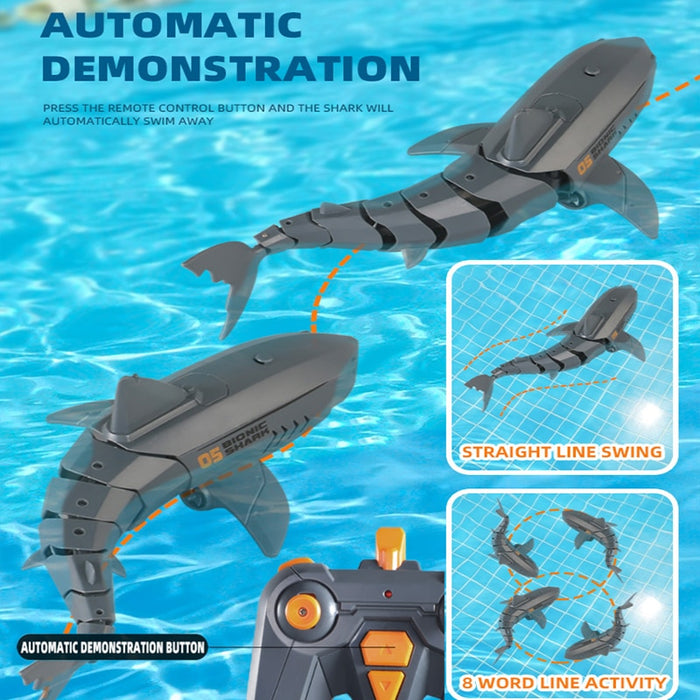 Funny RC Shark Toy, Remote Control Animals Robots