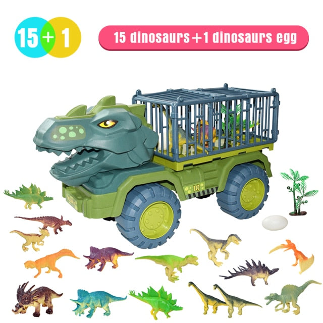 Car Toy Dinosaurs Transport Car