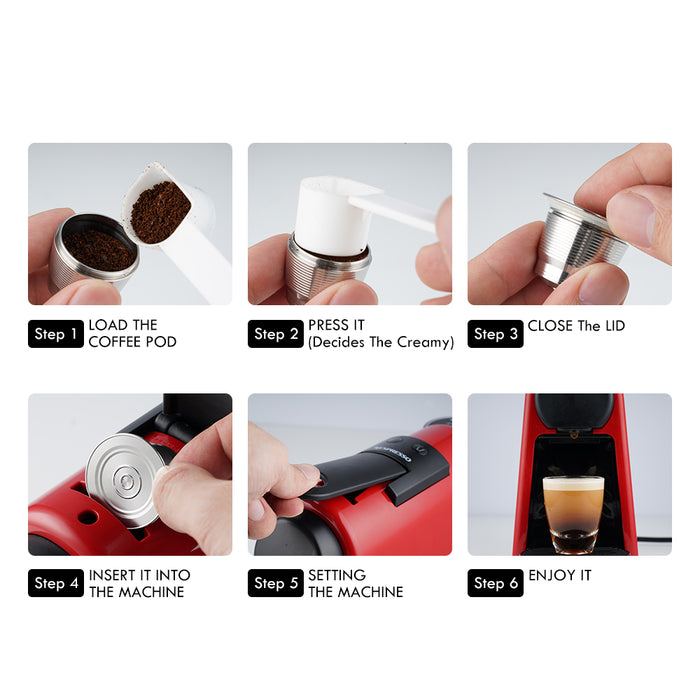 Reusable Coffee Capsule for Nespresso
