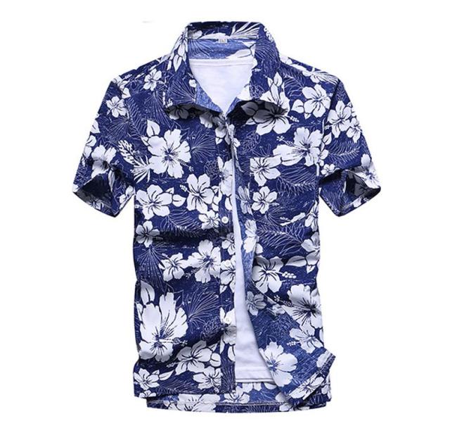 Summer Fashion Mens Hawaiian Shirts