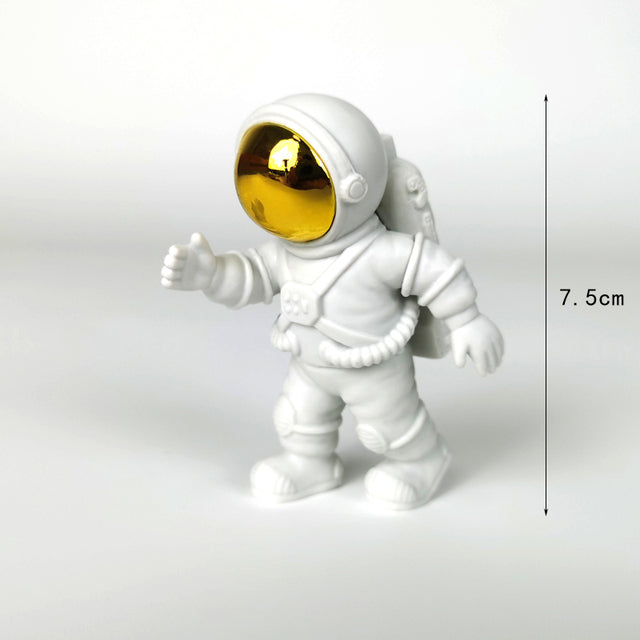 3-4Pc Astronaut Decor, Action Figures and Moon Home Decor
