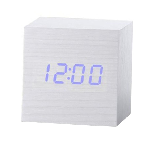 Wooden LED Alarm Clocks