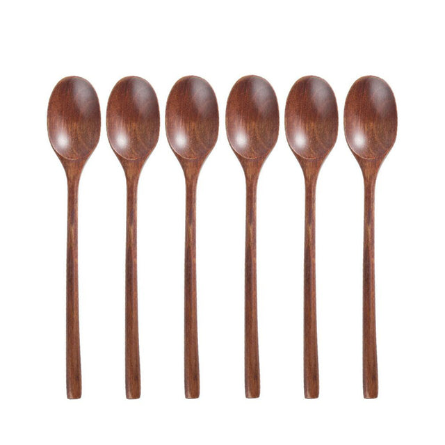 6 Pieces Wooden Spoon