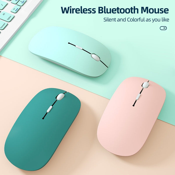 Bluetooth Mouse, Wireless Mute Mouse For Laptop