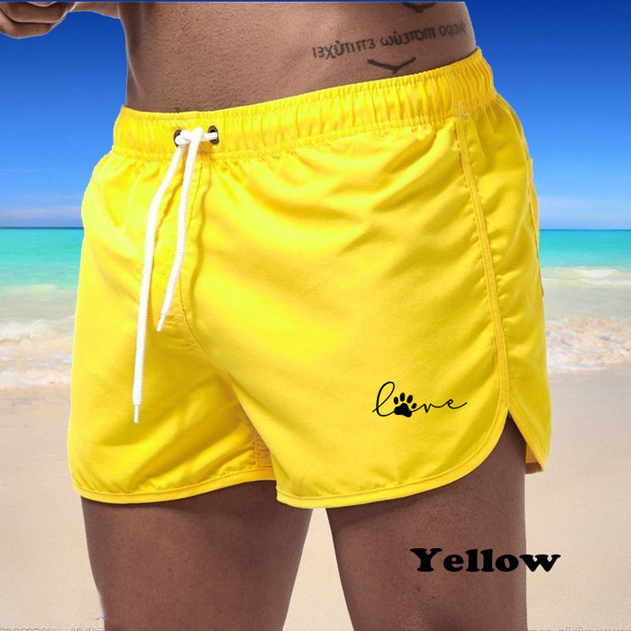 Summer Men Sports Beach Quick-Drying Shorts