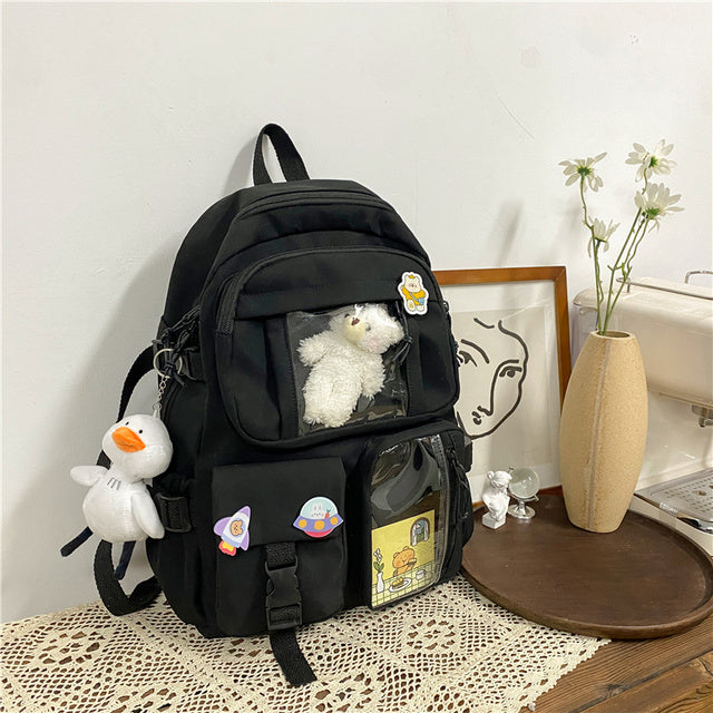 Cute Girl Large Capacity Backpack